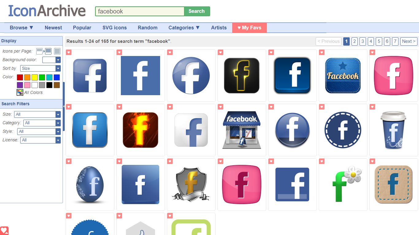 Facebook Icons - Download 165 Free Facebook icons here